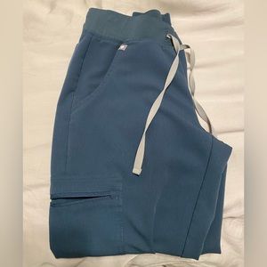 FIGS scrub pants in dark harbor